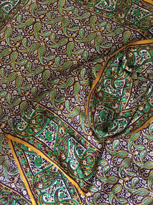 Vintage Paisley Sari - ChicCityVintage
