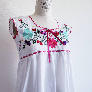Vintage Mexican Tank Dress Tunic - ChicCityVintage
