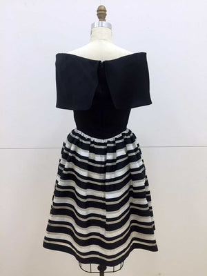 Vintage 80s Cocktail Party Dress by Albert Nipon - ChicCityVintage